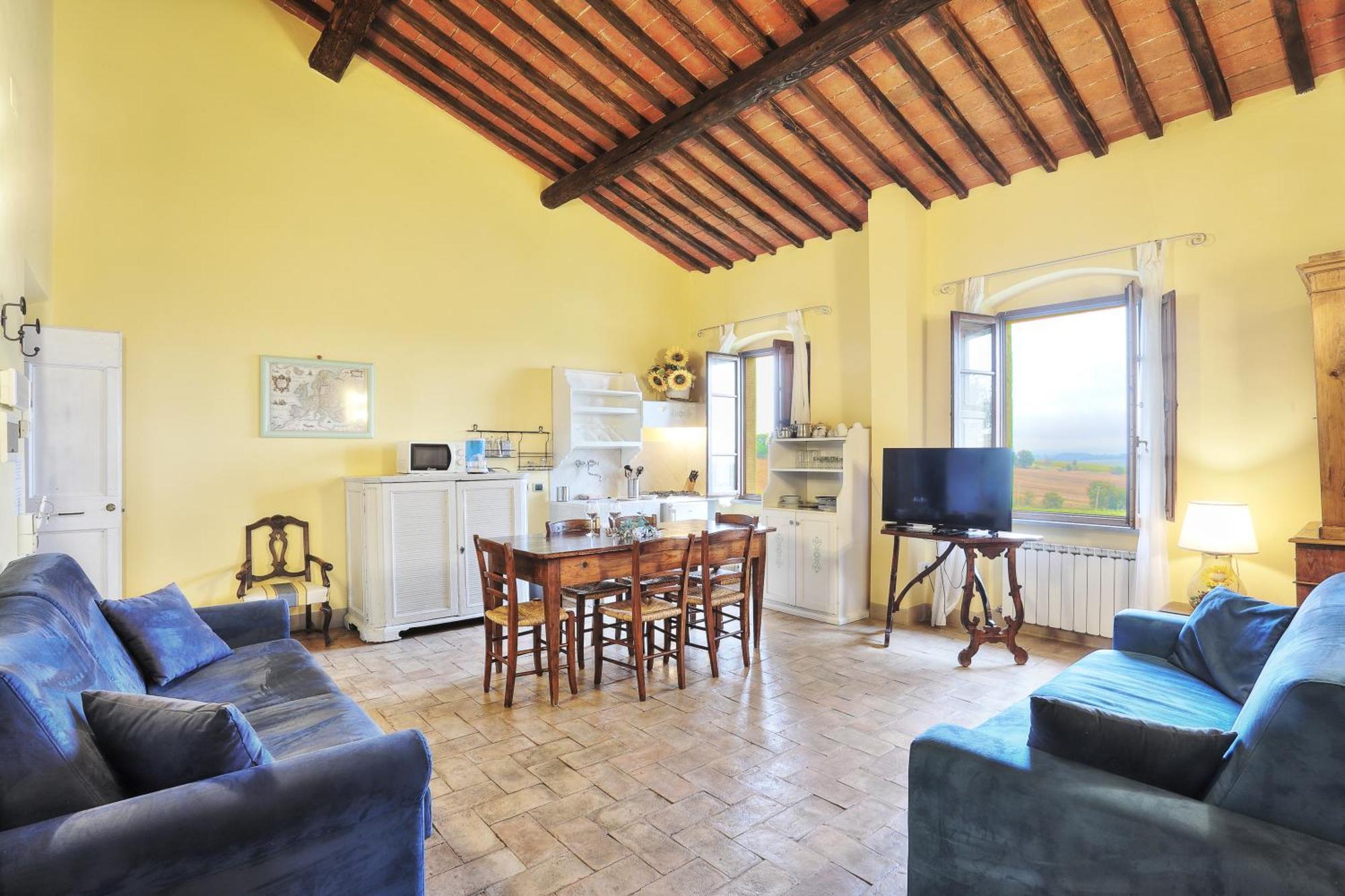 Podere Il Belvedere Su Cortona Castiglion Fiorentino Exteriör bild