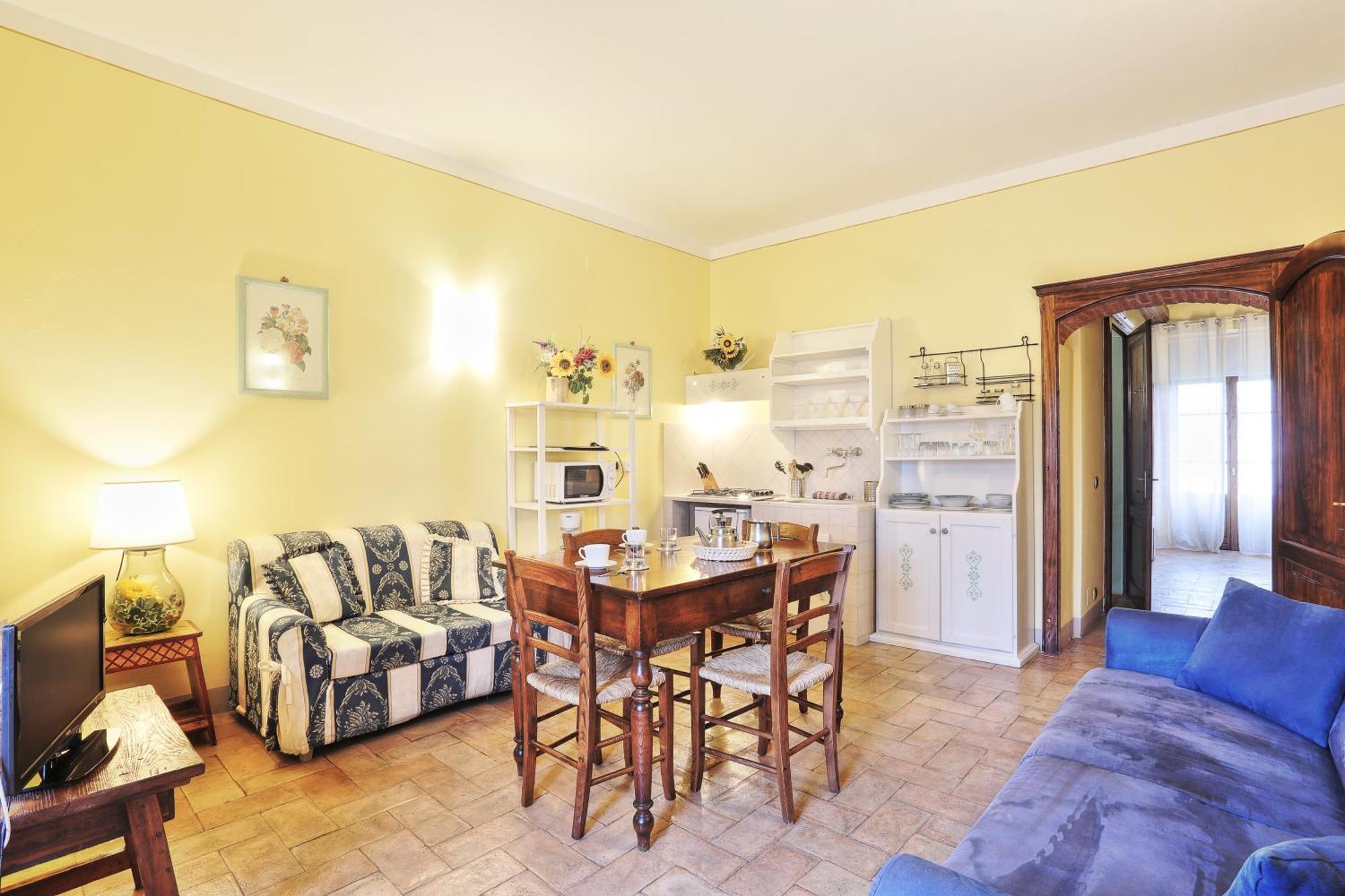 Podere Il Belvedere Su Cortona Castiglion Fiorentino Exteriör bild