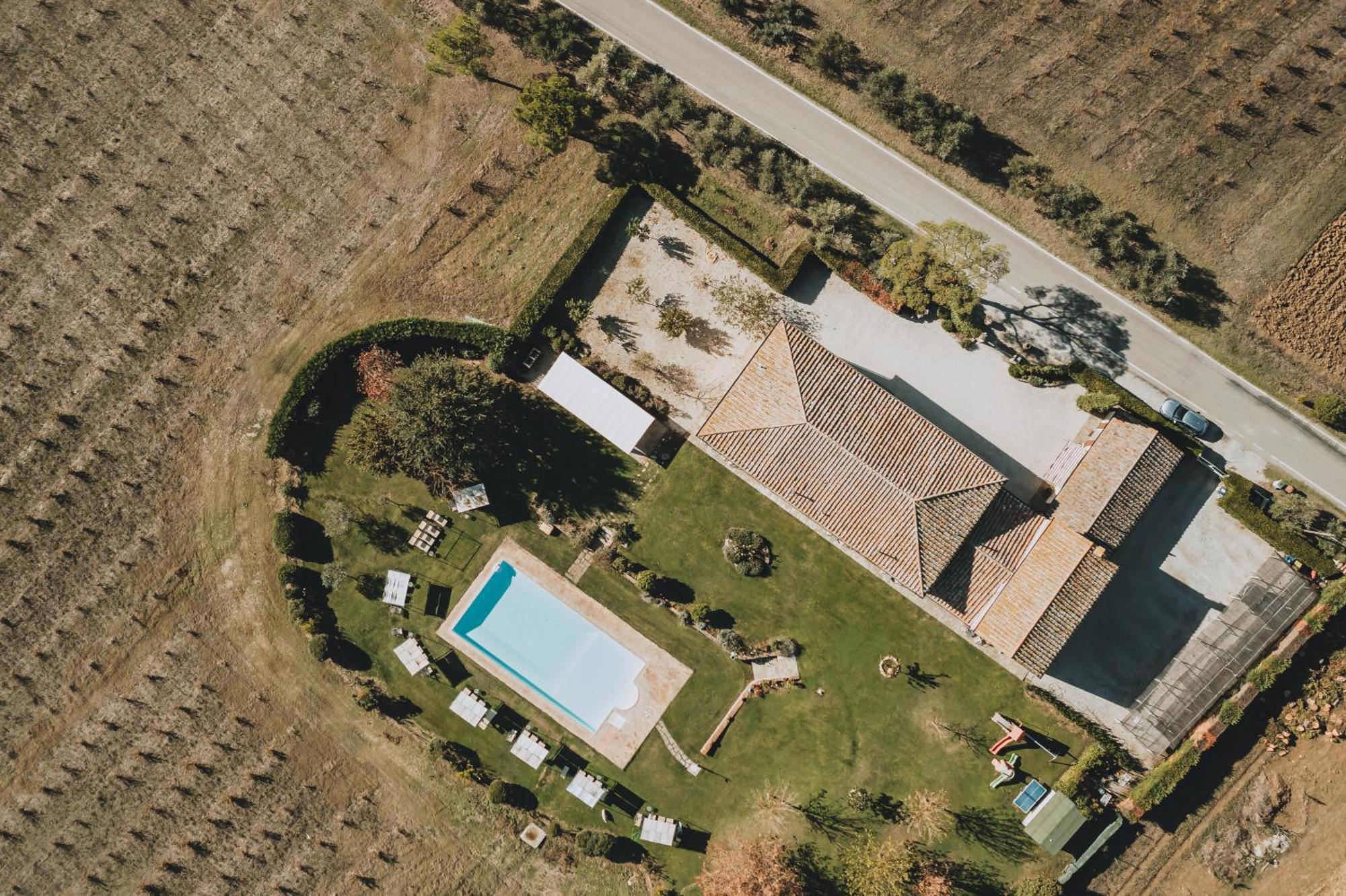 Podere Il Belvedere Su Cortona Castiglion Fiorentino Exteriör bild