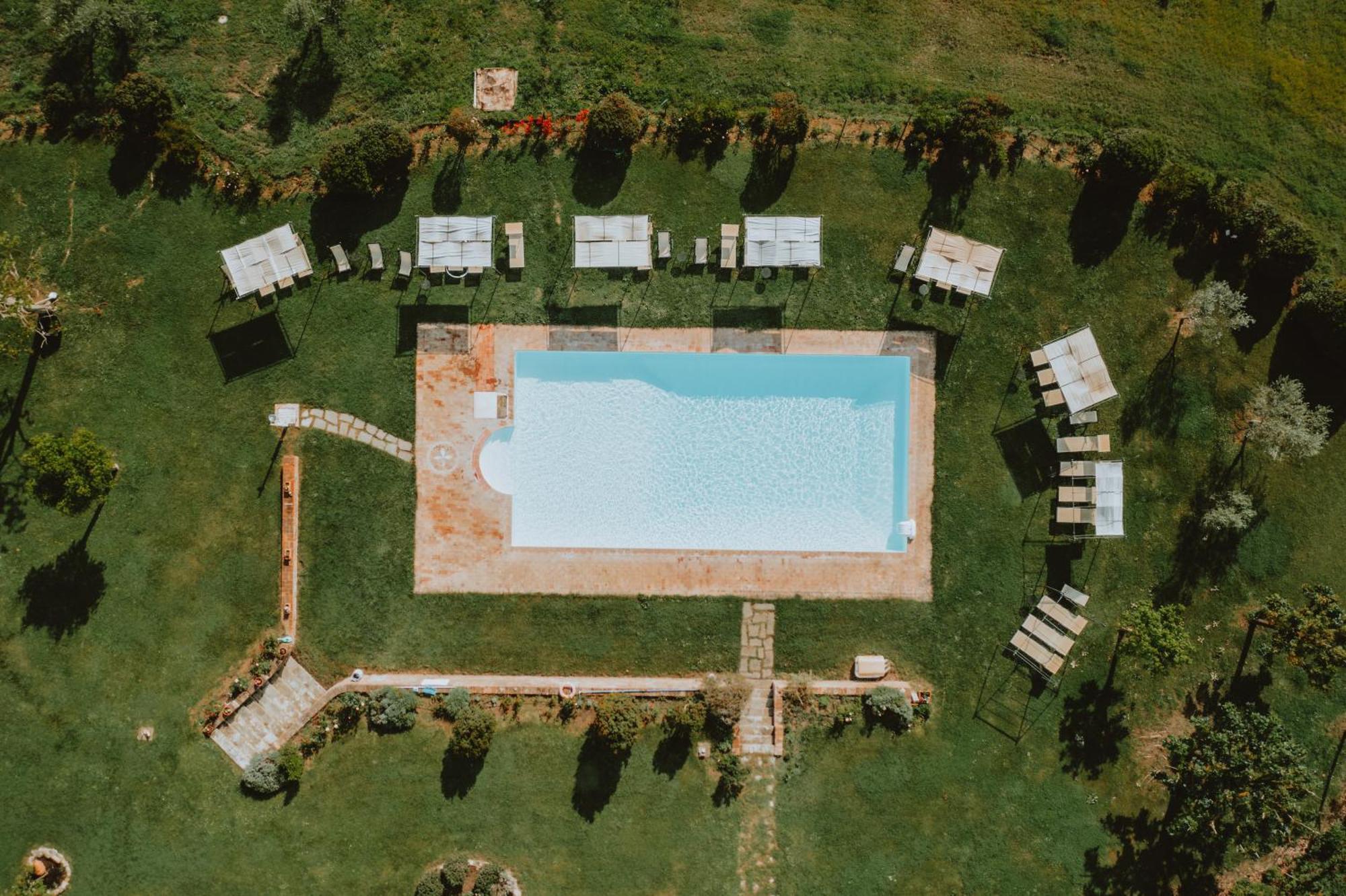 Podere Il Belvedere Su Cortona Castiglion Fiorentino Exteriör bild