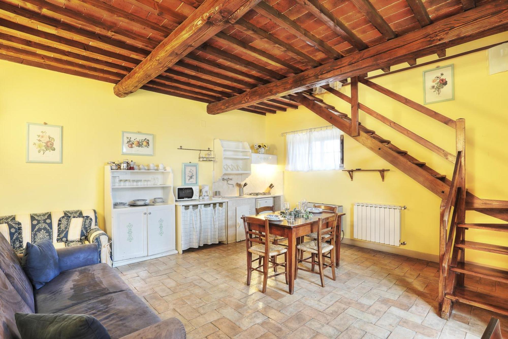 Podere Il Belvedere Su Cortona Castiglion Fiorentino Exteriör bild