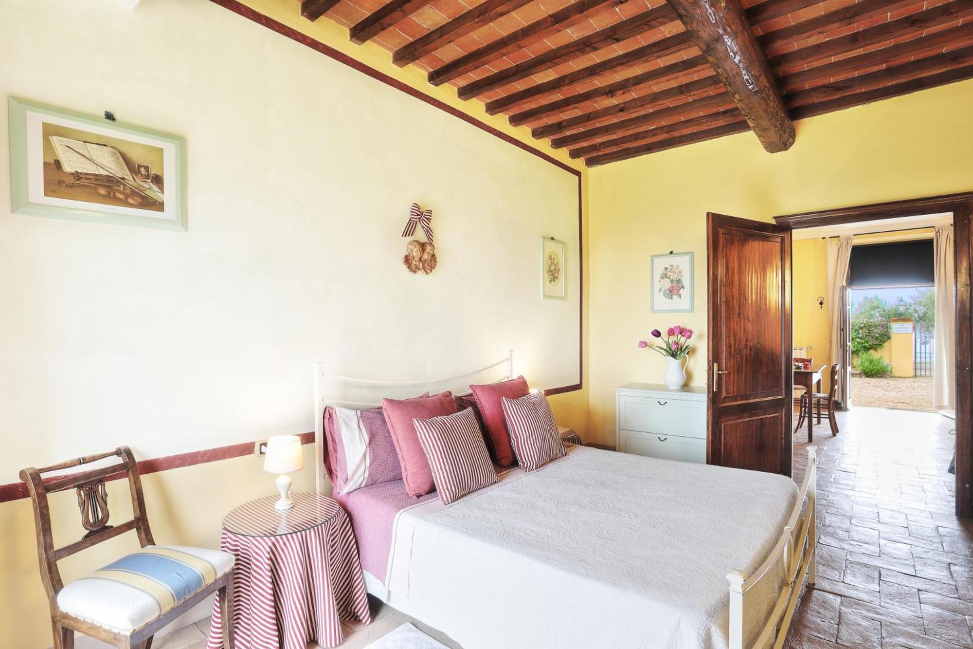 Podere Il Belvedere Su Cortona Castiglion Fiorentino Exteriör bild